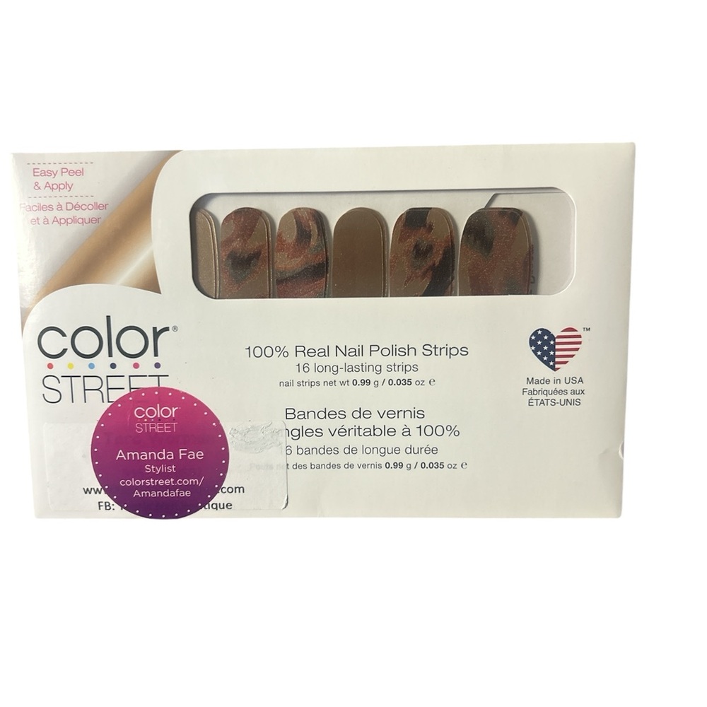 Color Street Leopard Print Nail Strips
